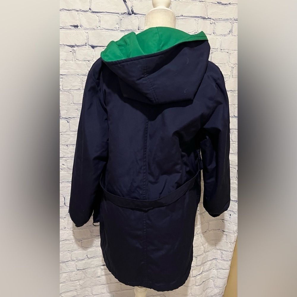 London Fog Weatherwear of Distinction Womens Winter Coat Lined Navy 8 Regular - Picture 6 of 9